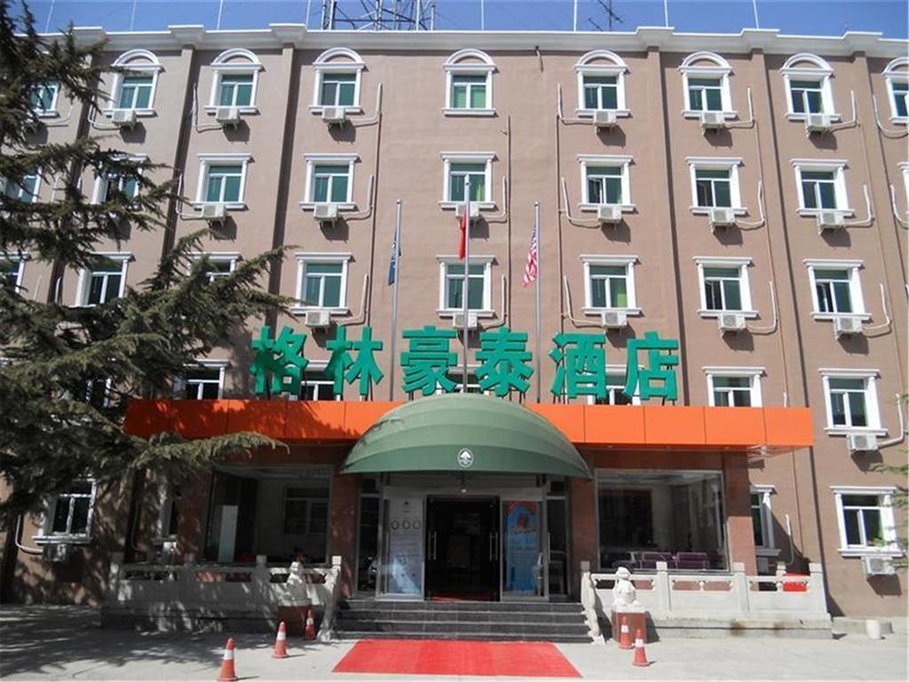 Greentree Inn Beijing Miyun Xinzhong Street Business Hotel מראה חיצוני תמונה